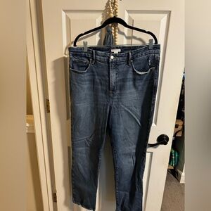 Good American Straight Leg Jeans